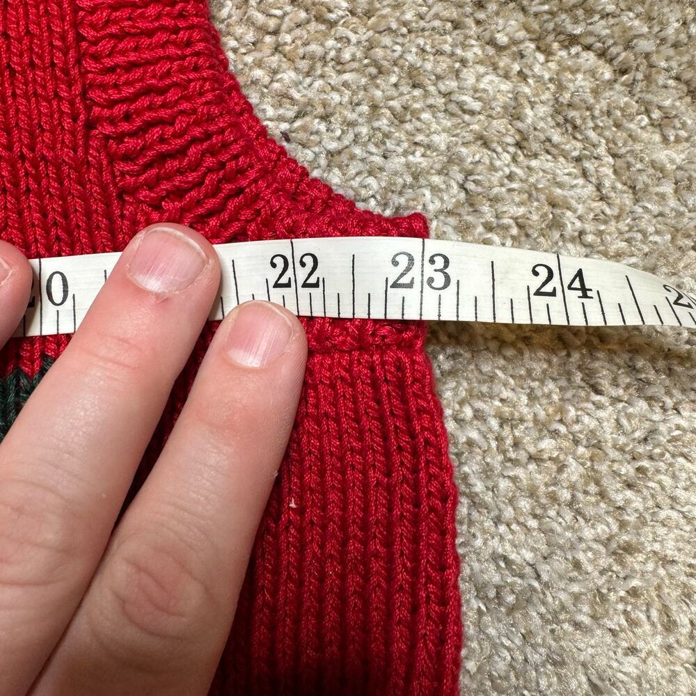 Vintage 80s/90s Berek Sunflower Vest with Collar Handknitted - Picture 3 of 4